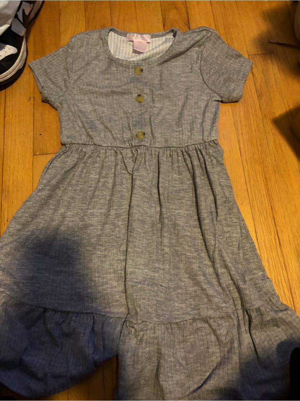 Gray dress for girl